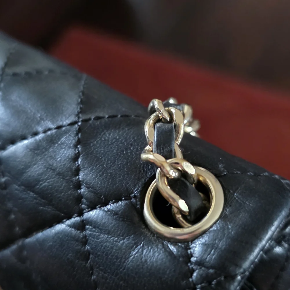 Chanel Black Quilted Leather Bag - Picture 10 of 11